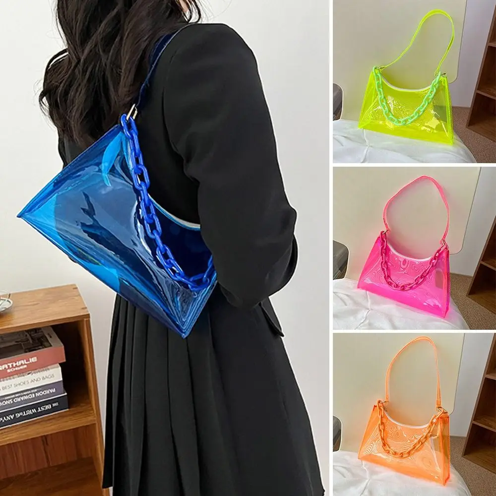 Casual Purse Summer Underarm Bags Handbags Shoulder Bag Jelly Bags