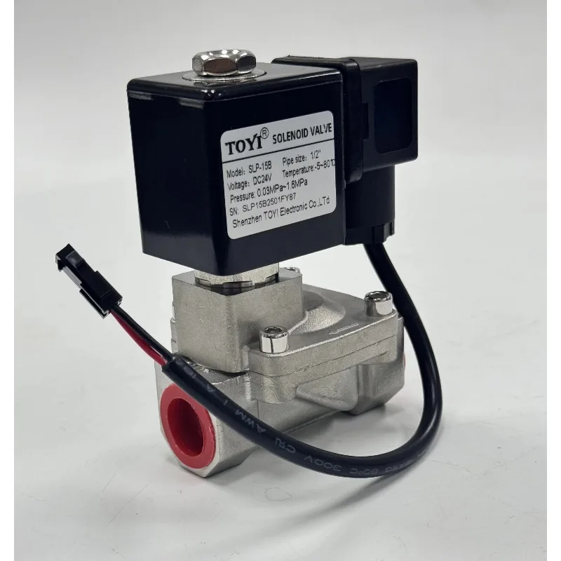 Electric Stainless Steel Solenoid Valve Customizable 1/2\"-2\" Normally Open/Normally Closed with Pilot