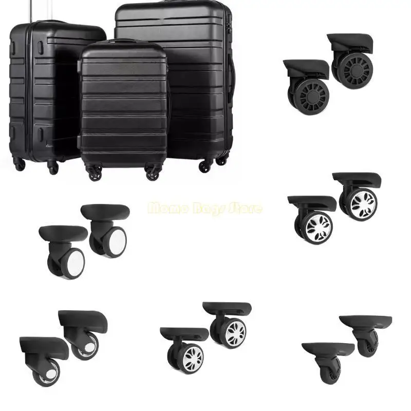 

X90D Luggage Replacement Wheel Repair DIY Left and Right Convenient Trolley Case Luggage