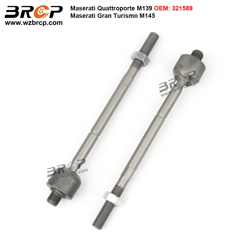 BRCP Pair Front Axle Inner Steering Tie Rod Ends Ball Joint For Maserati Quattroporte M139 Gran Turismo M145 GT 321589 249104