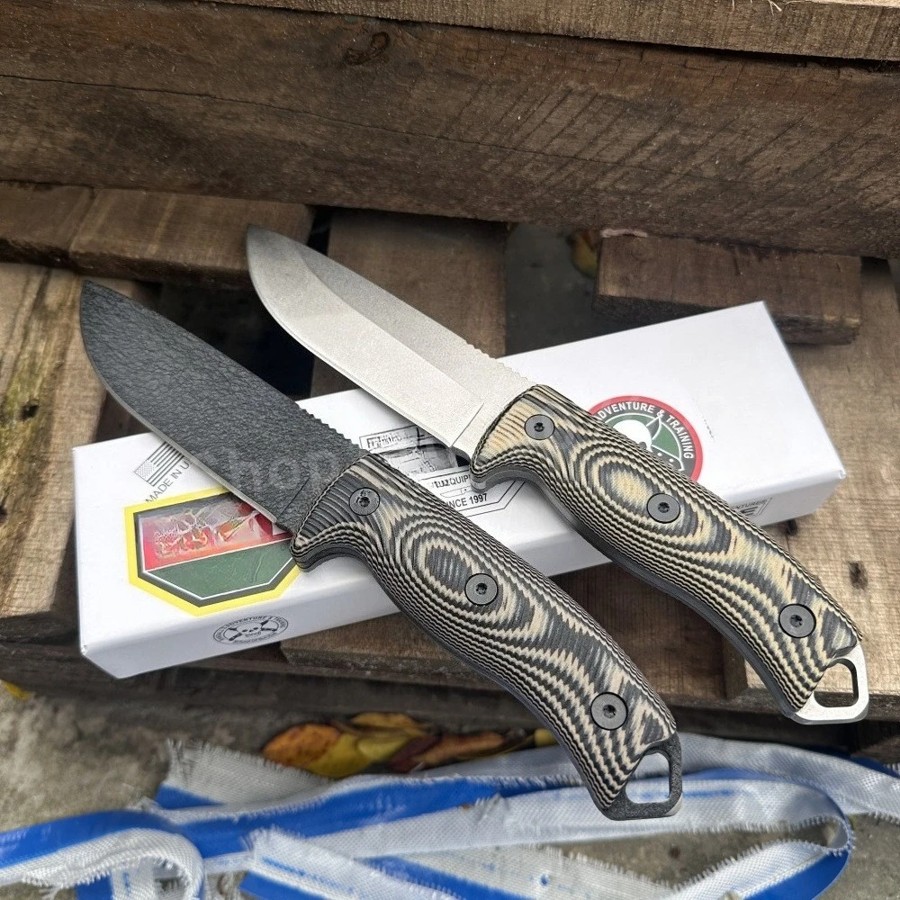 

ES/EE-5 High-hardness Straight Knife Lightweight and Durable Outdoor Camping Wilderness Survival Fishing Knife Escape Tool