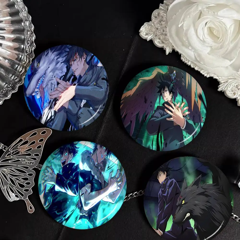 Jujutsu Kaisen Fushiguro Megumi Anime Brooches Cute Cartoon  Badge Jacket Jeans Lapel Pin Gift Accessorie