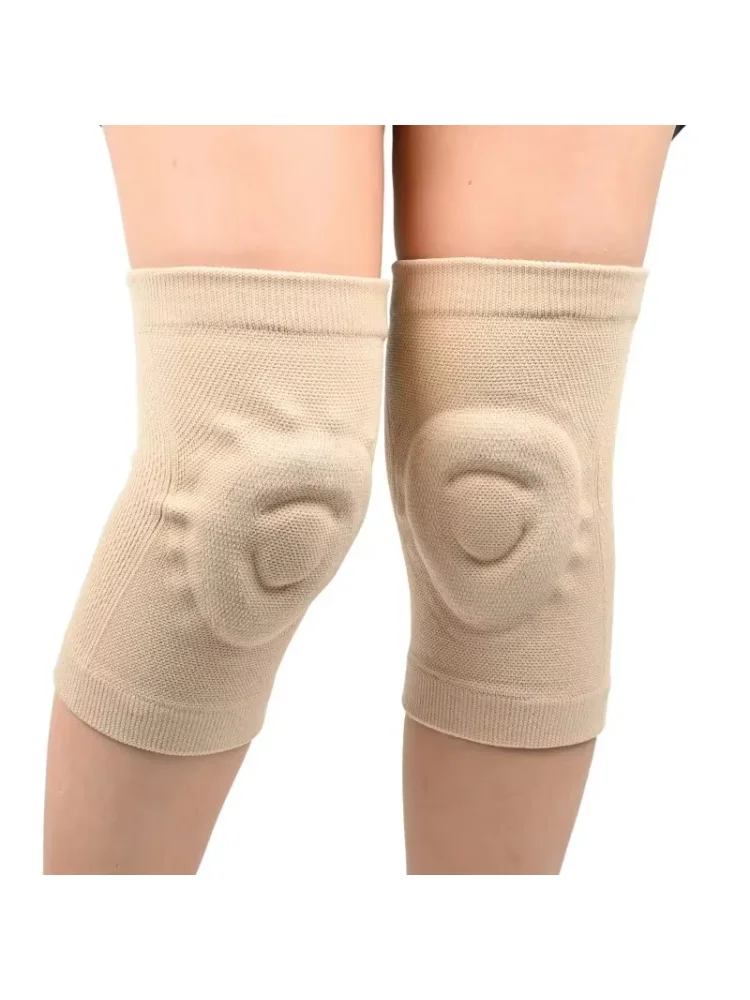 1Pcs Silicone Thin Knee Pads Fitness Dance Skating Sport sknee Pads Basketball Pressurized Cycling Roller Skating