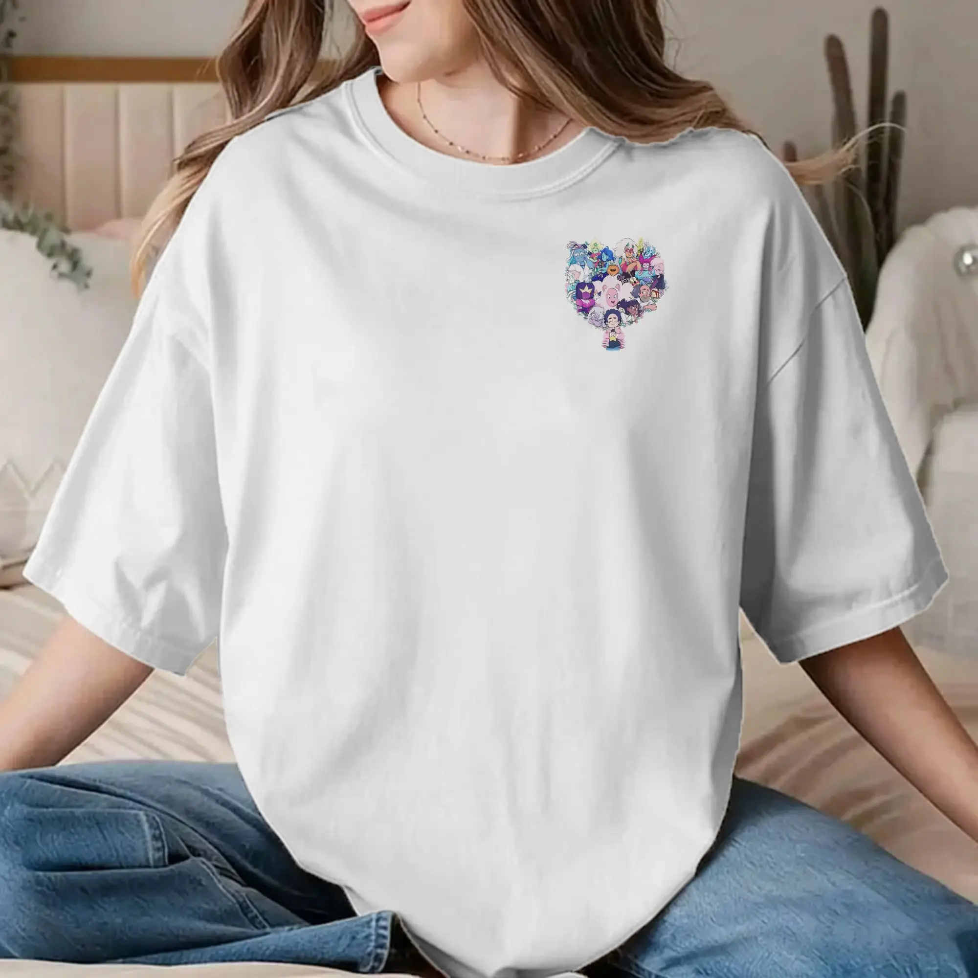 Men Women's T-Shirt Garnet Peridot Lapis Lazuli Amethyst Pure Cotton Tee Shirt Steven-Universed T Shirt Clothes New Arrival