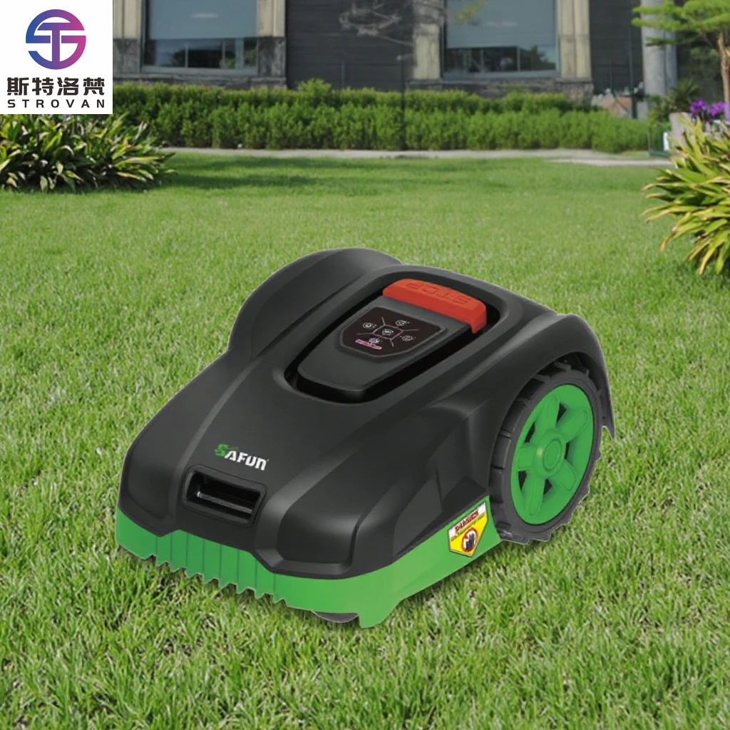 STLF高品質1600W GPS搭載自走式バッテリー駆動産業用ロボット草刈機、中国メーカーからの工場販売