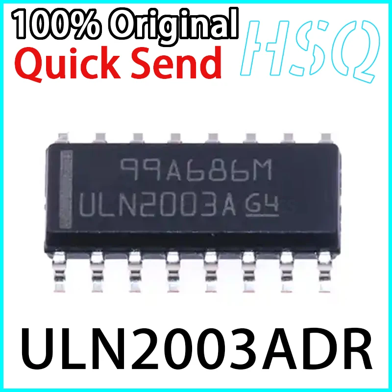 10PCS New Original ULN2003ADR ULN2003A SOP16 Power Switch Driver IC Chip