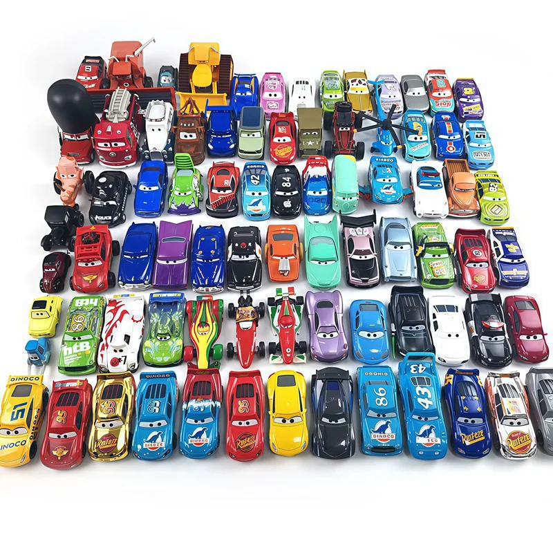 Cars Toys Lightning McQueen Sally Carrera Mater Cruz Ramirez Chick Hicks Jackson Storm‌ Diecast Metal Peripheral Birthday Gifts image 2