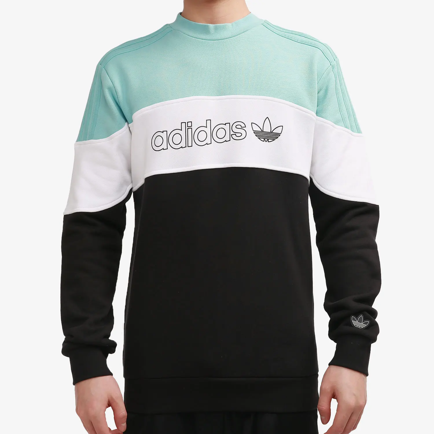 

Мужская повседневная спортивная толстовка с капюшоном Adidas Originals Authentic Trefoil New Season GD5788