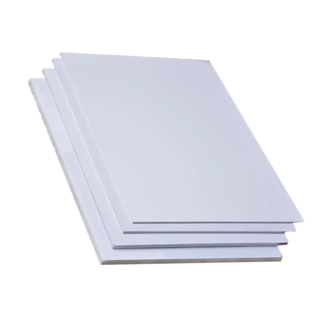 White PVC Sheets Foam Board Building Model Display DIY Craft 2mm / 3mm Thick