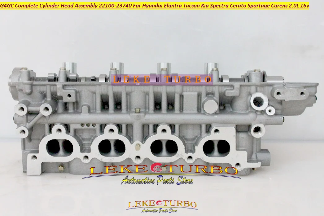 G4GC Complete Cylinder Head Assembly 22100-23740 For Hyundai Elantra Tucson Sonata K-ia Spectra Cerato Sportage Carens 2.0L 16v