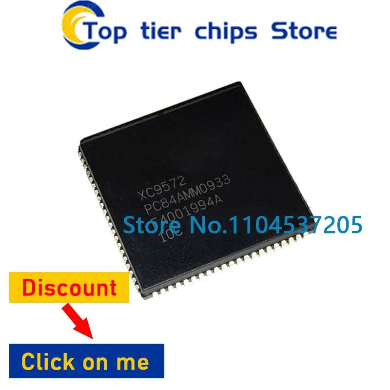 1pcs/lot P1pcs/lot XC95108-20PC84C XC95108 XC9572 XC9572-10PCG84C   XC9572-15PC84C PLCC84 new and original