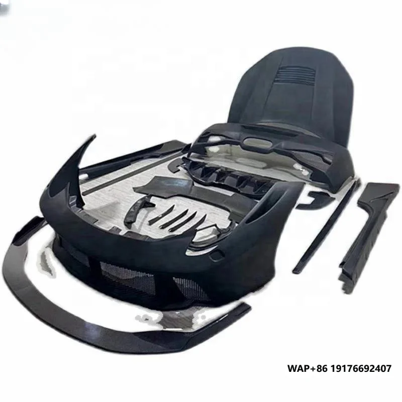 Hot Selling for ‘ferrari 458 Front Bumper & Rear Bumper Engine Hood Bonnent Kits Prior Design Style Car Body Kits Car Bumpers