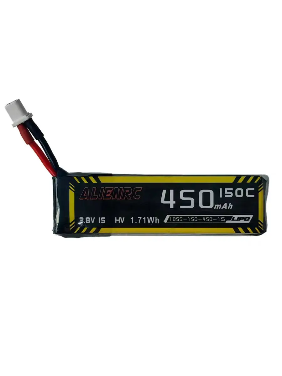 AlienRC 1S 3.8V HV 450mAh 150C BT2.0 connector compatible with LAVA series Cetus Pro X&Meteor lithium battery