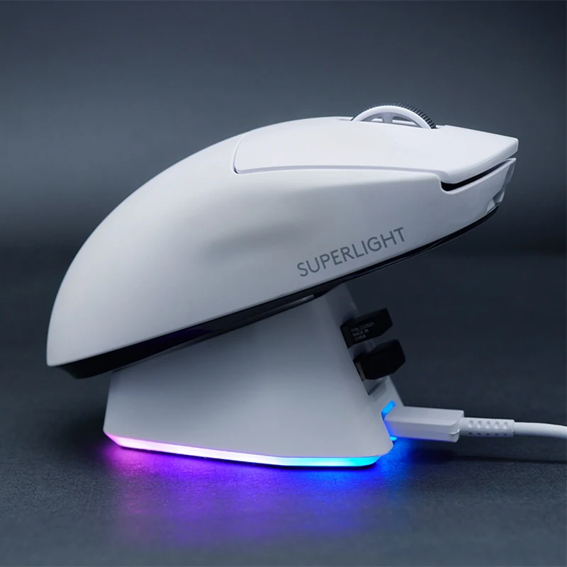 1pcs For Logitech Mouse Wireless Charging QI Module Base for Logi G502 G703 G903 G Pro X GPW Wireless Charger Mouse Accessories