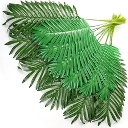 10 Pcs 25 inch Artificial Palm Leaves Large Monstera Leaf Plant Frond for Wedding Home Party Decoration