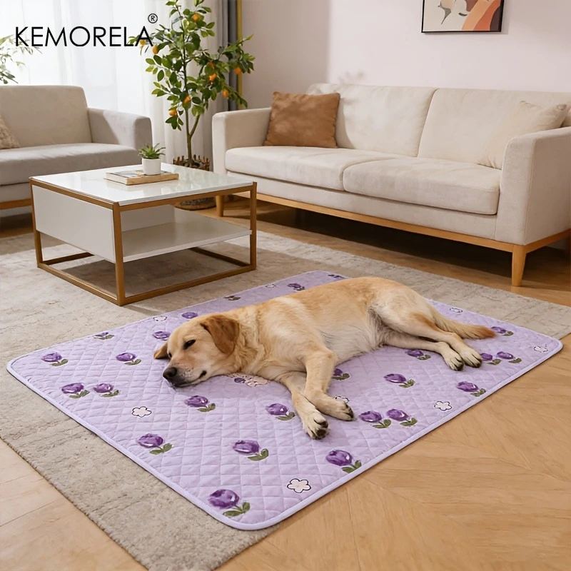 KEMORELA 2PCS Dog Training Mat Washable And Reusable Specially Designed For Pet Training Suitable For Use In Cars Living Rooms