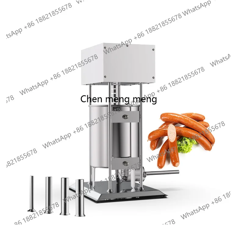 

Commercial electric stainless steel enema machine, hot dog filling machine, household automatic vertical enema machine