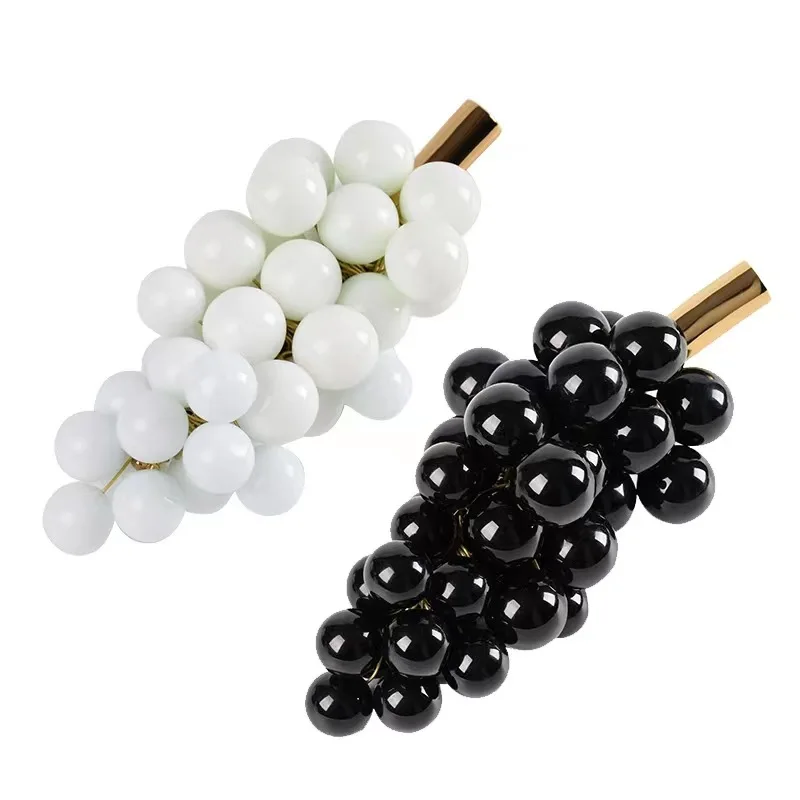 

China Modern Model Home Decoration Marble Grape Decoration Desktop Decoration Supplies