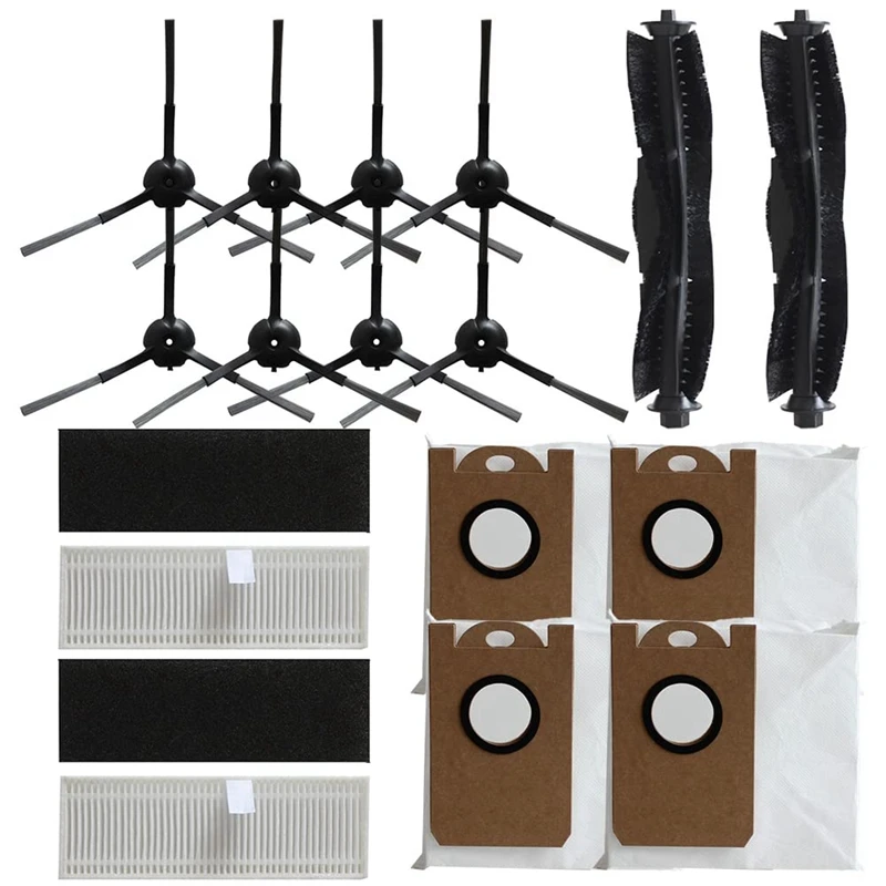 Replacement Main Brush Side Brushes HEPA Filters Compatible For Neabot N1 N1 Plus Vacuum Cleaner Accessories