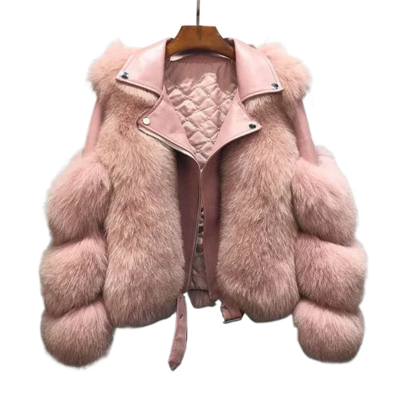 Fur Coat 2024 Autumn Winter New Women's Jacket Short Lady Clothing