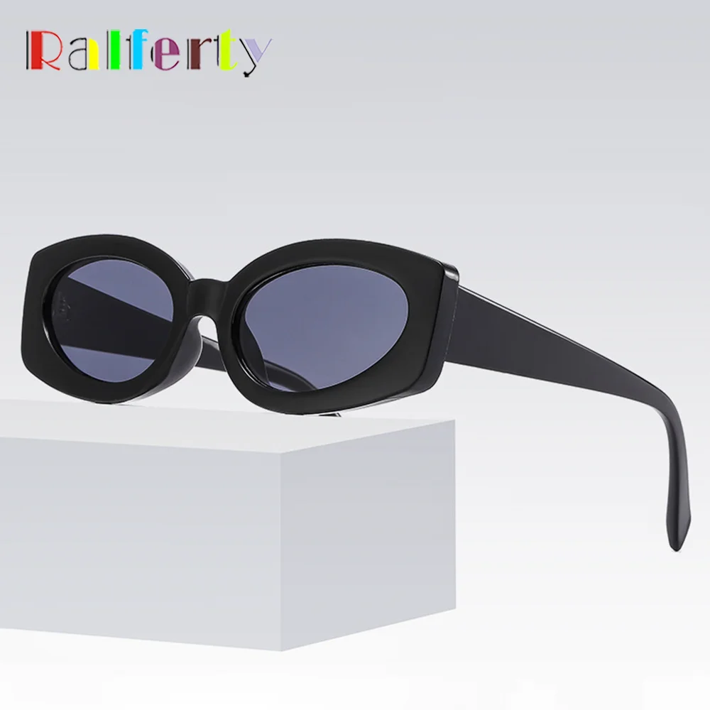 Ralferty 2025 キャットアイスクエアサングラス女 - Streetwear Brand With Eye のレビューと価格