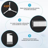 A24F-8PCS Hepa Filter Main Brush Mop Cloth Replacement Kits For Xiaomi Mijia 1C 2C / STYTJ01ZHM Robot Vacuum Cleaner Parts
