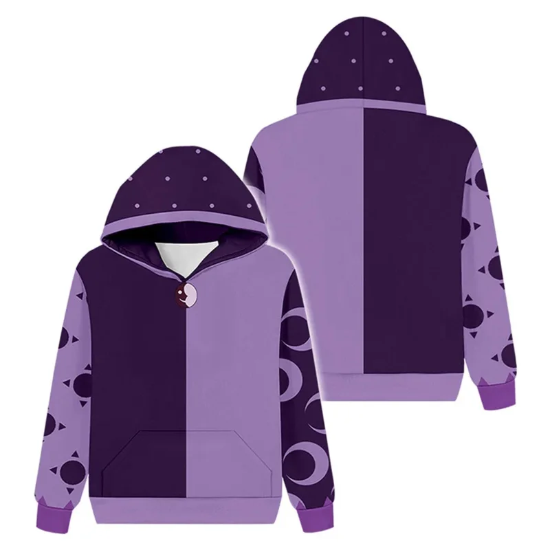 Kids Adult The Owl Cos House Collector Cosplay Hoodie 3D Printed Hooded Sweatshirt Casual Streetwear Pullover Women Men Sweater