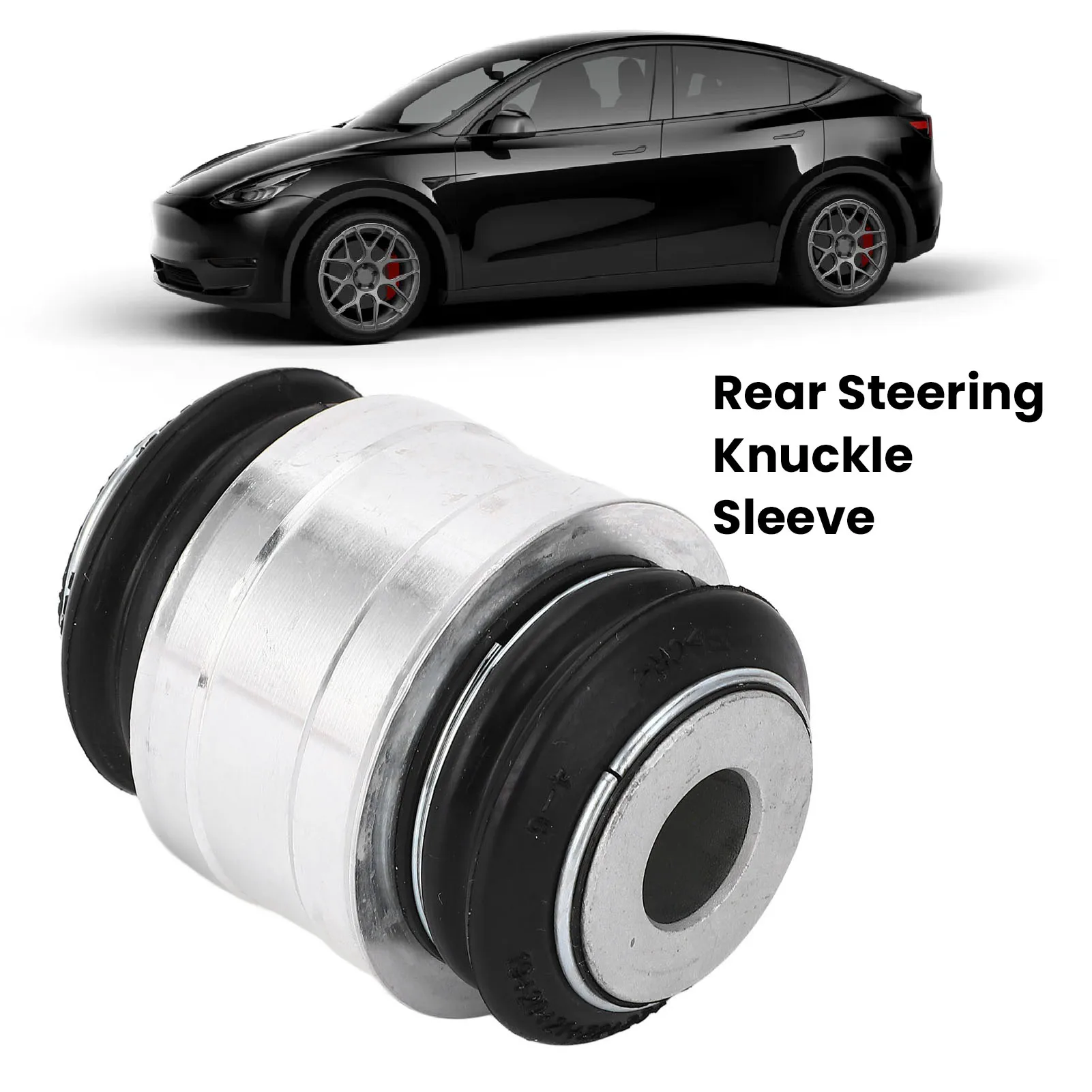 POKESS Rear Knuckle Bushing For Tesla Model 3 ModelY 2017-2023 1188412‑01‑E