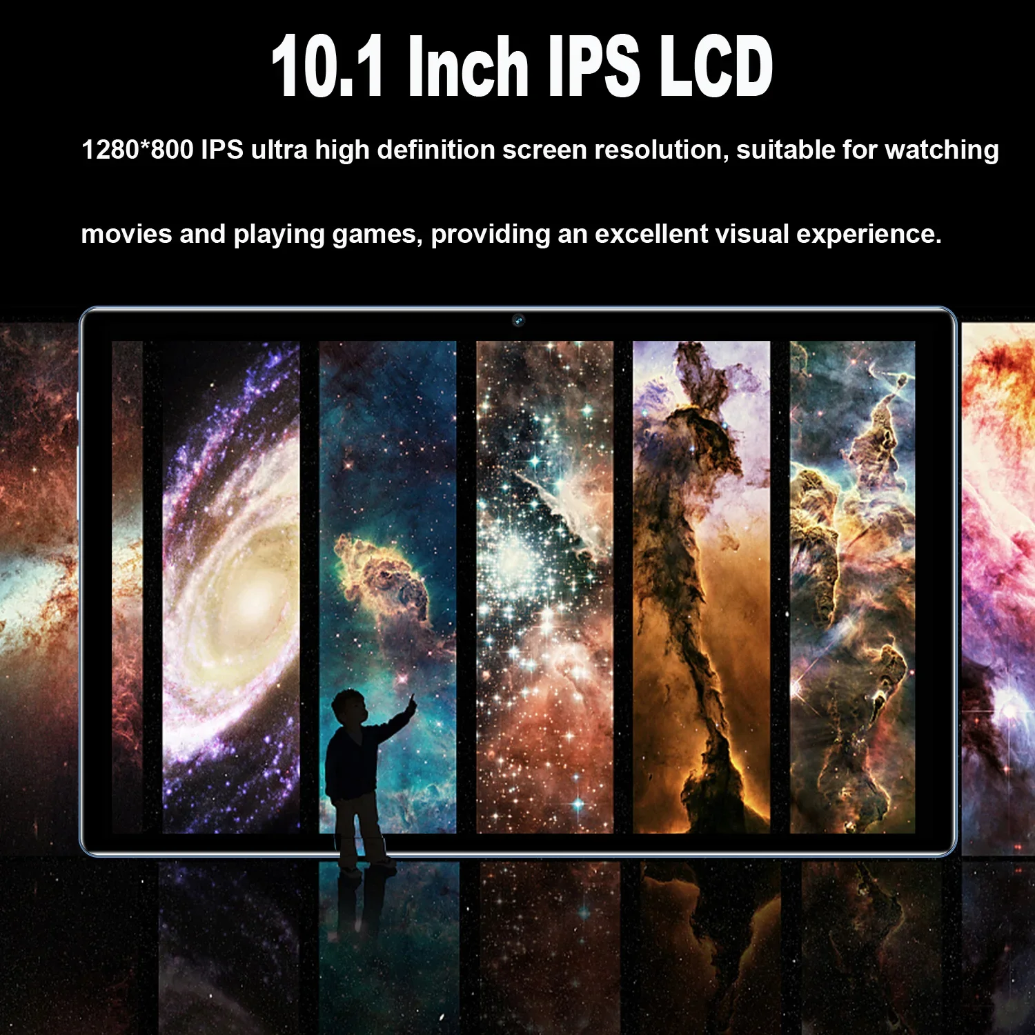 10.1 Inch Tablet Pc Google Play Android 13 Octa Core Dual Cameras Dual SIM 4G Phone Call Tablets Bluetooth Wifi 8GB+64GB ROM