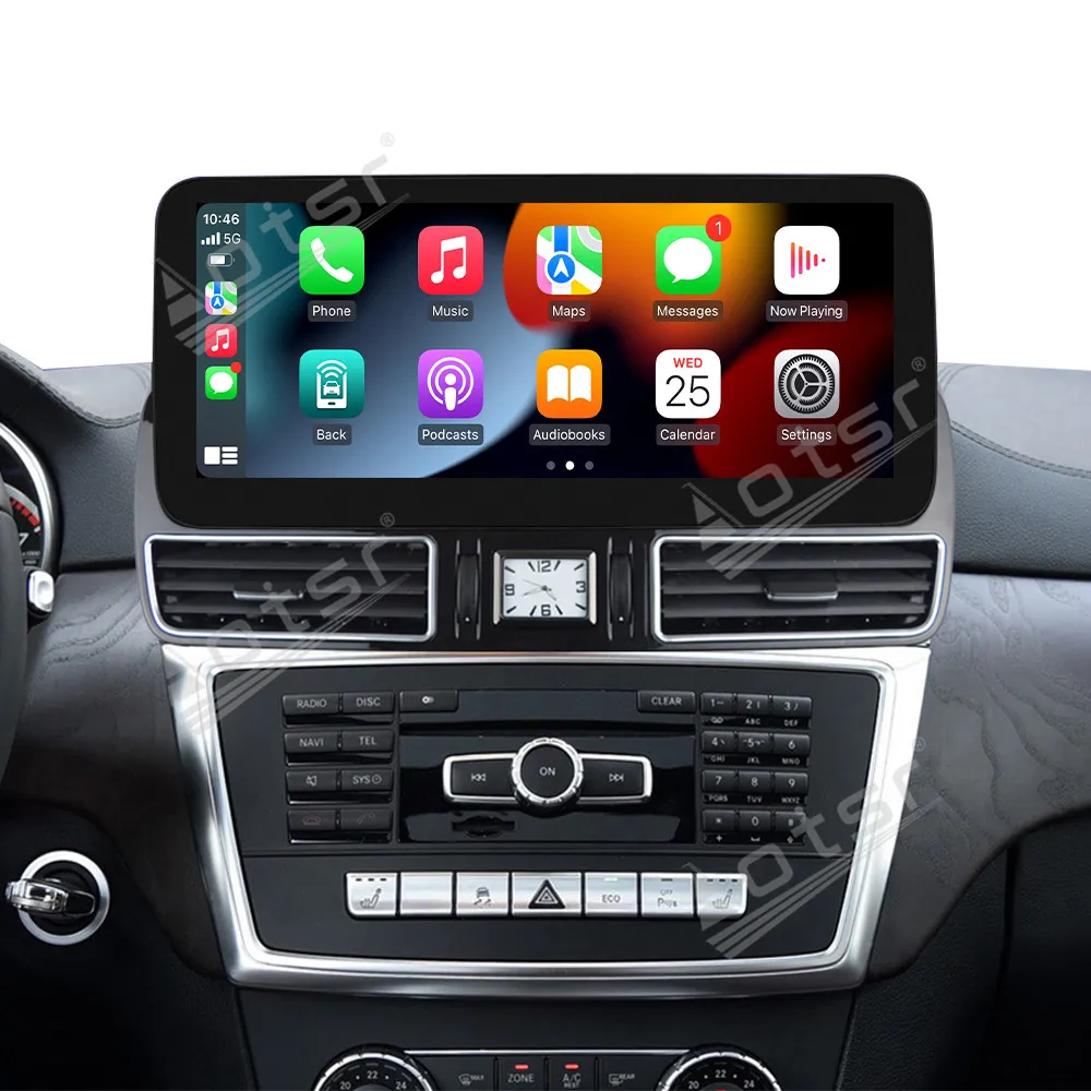 12.3 بوصة أندرويد 14 لينكس مرسيدس ML W166 GL X166 2012-2015 نظام تحديد المواقع والملاحة Carplay راديو السيارة HD شاشة تعمل باللمس ستيريو السيارات #1