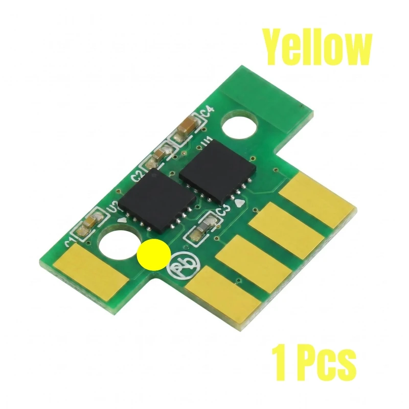 1pcs CS317dn CX317dn CS417dn CX417de Toner Chip for Lexmark CS310n/dn/CS410n/dn/dnt/CS510de/dte Reset Chip Toner Cartridg