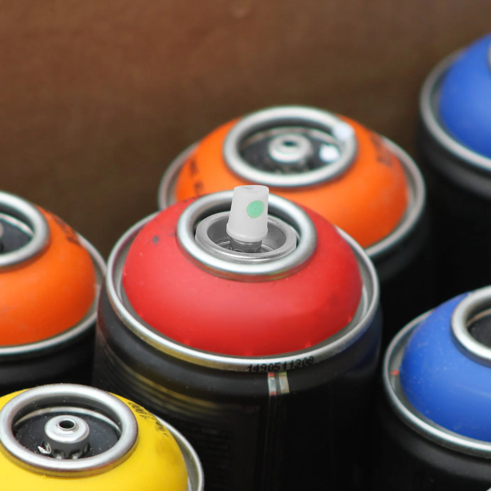 10 قطعة علبة الهباء الجوي فوهة رذاذ الطلاء الفوهات تصميم قوي موحدة رذاذ تنوعا تطبيق سهل الاستخدام كفاءة عالية #3