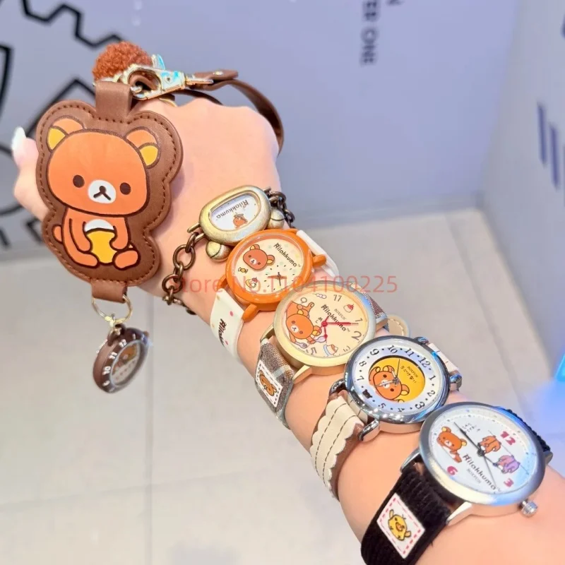 

New Original Maihe Boxfun Rilakkuma Gurguruguru Moment Series Watch Blind Box Japanese Cartoon Watch Anime Collection Toys Gifts