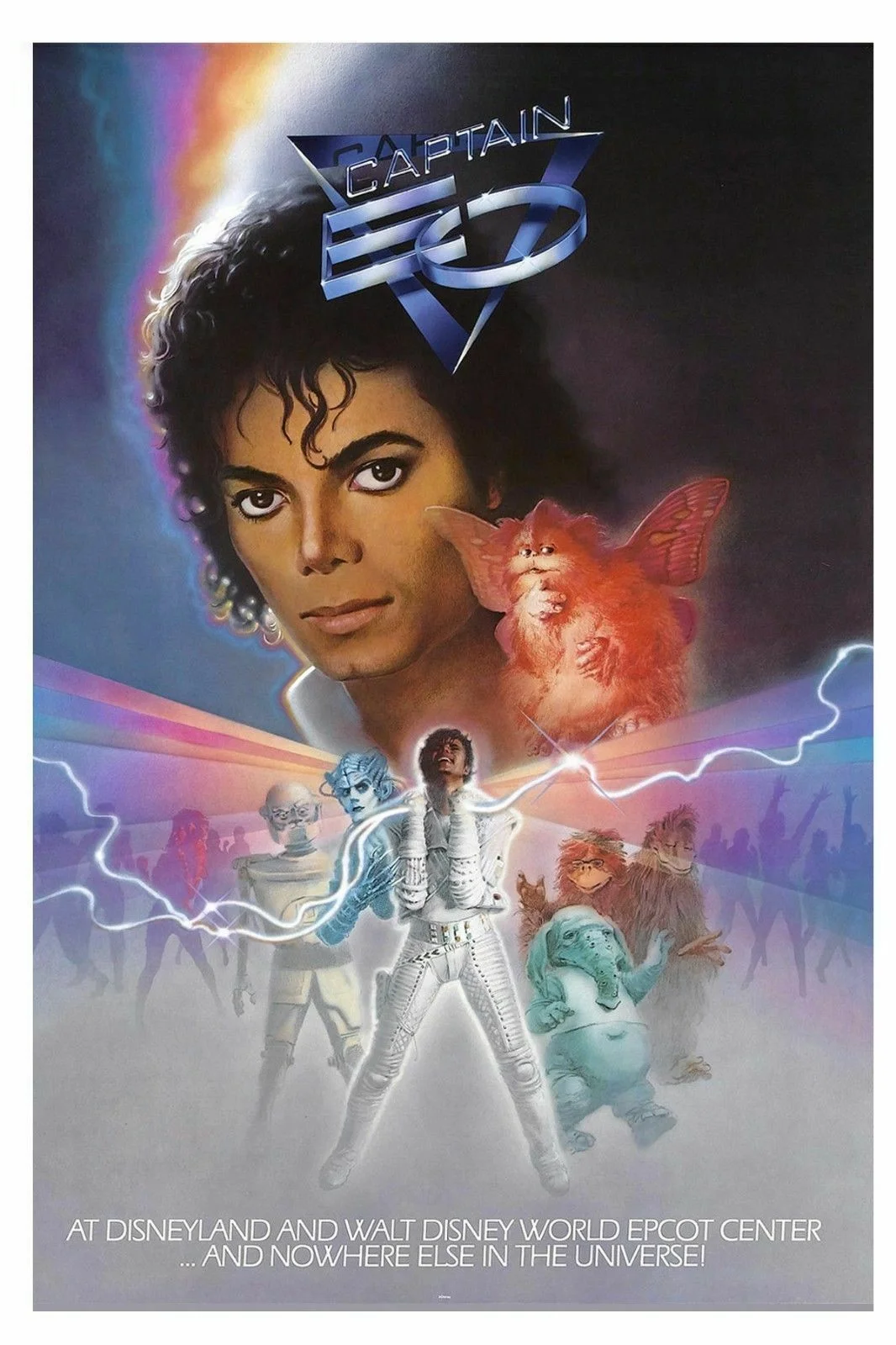 Michael Jackson * Captain EO * Movie Art Film Print Silk Poster Home Wall Decor