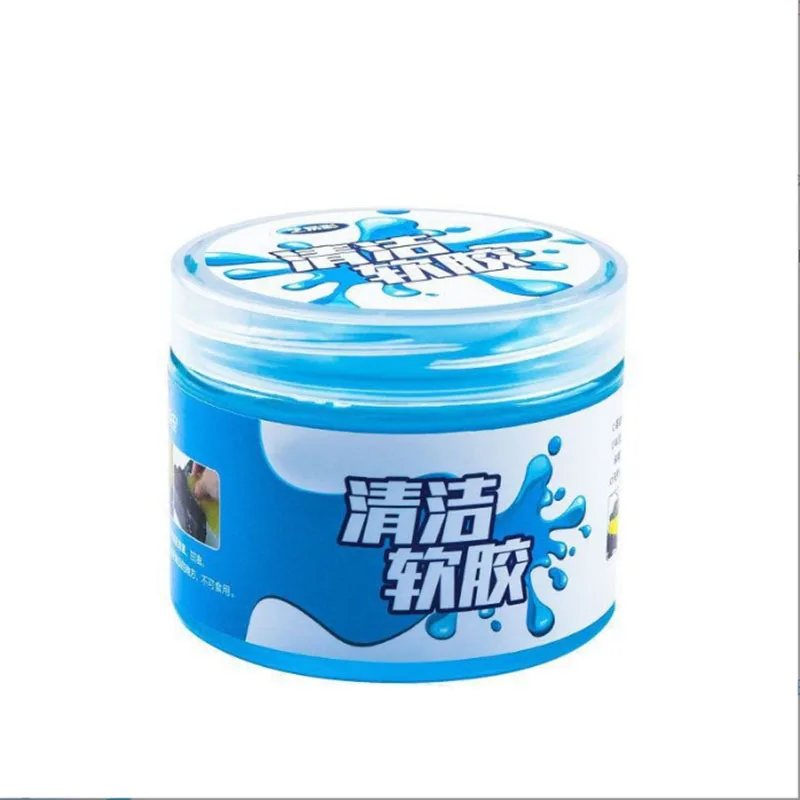 New Crystal Cleaning Glue Car Air Outlet Dust Cleaning Soft Glue Computer Keyboard Room Gap Cleaning Mud