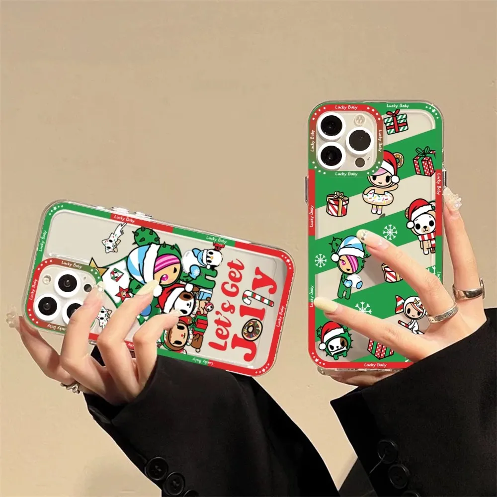 

Japan Tokidoki Phone Case For IPhone 16 15 14 13 12 11 Pro Max XS X XR Mini Protective Cover