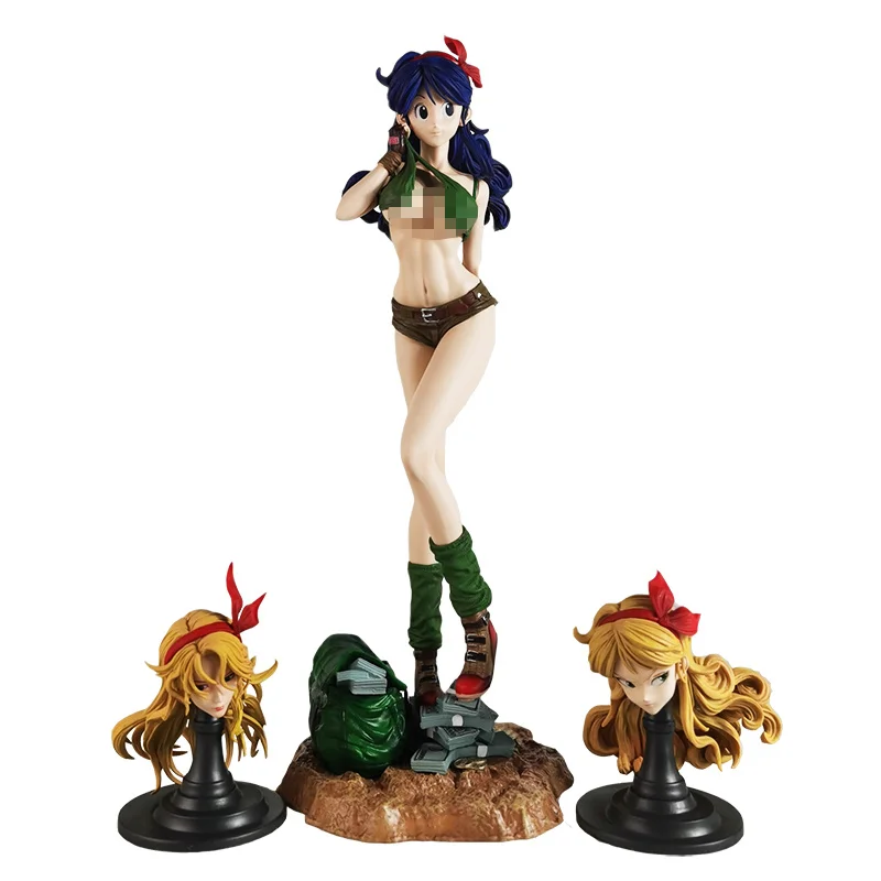 Novo dragon ball lançamento anime periférico três cabeças figura de ação decoração de mesa brinquedo colecionável ornamento modelo presente