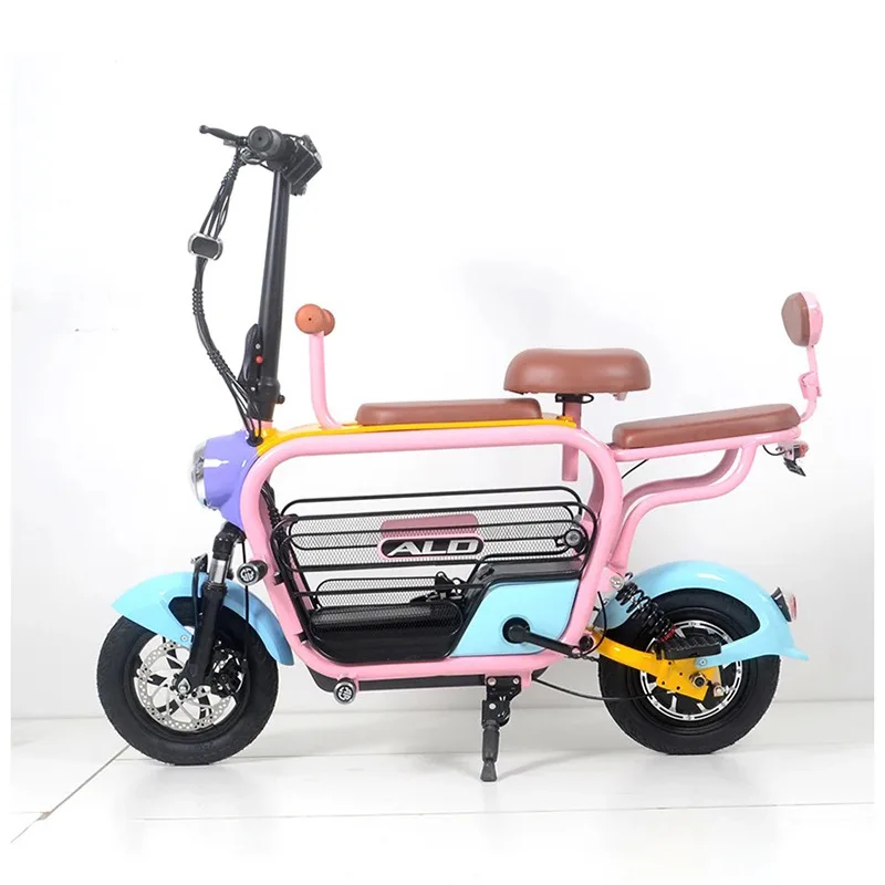 Electric Tricycle, Lightweight Foldable Pet Stroller, Extended Range, 3-Seater Mobility Scooter, Popular in Southeast Asia