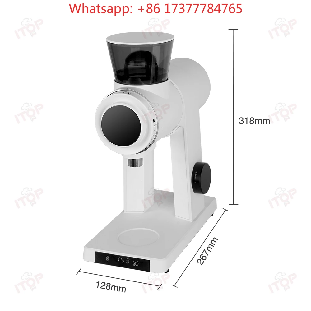 Automatic Electric 220V Commercial Coffee Grinder Machine Supplier Coffee Bean Grinder