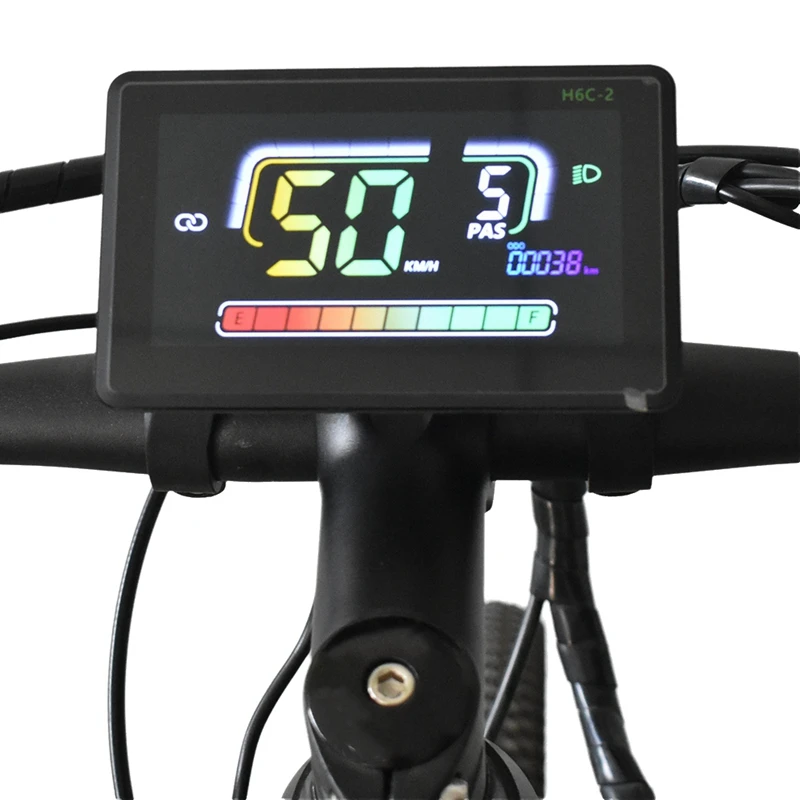 

H6C-2 E-Bike Bluetooth LCD Display Meter Scooter Speedometer 5PIN HOT SALE