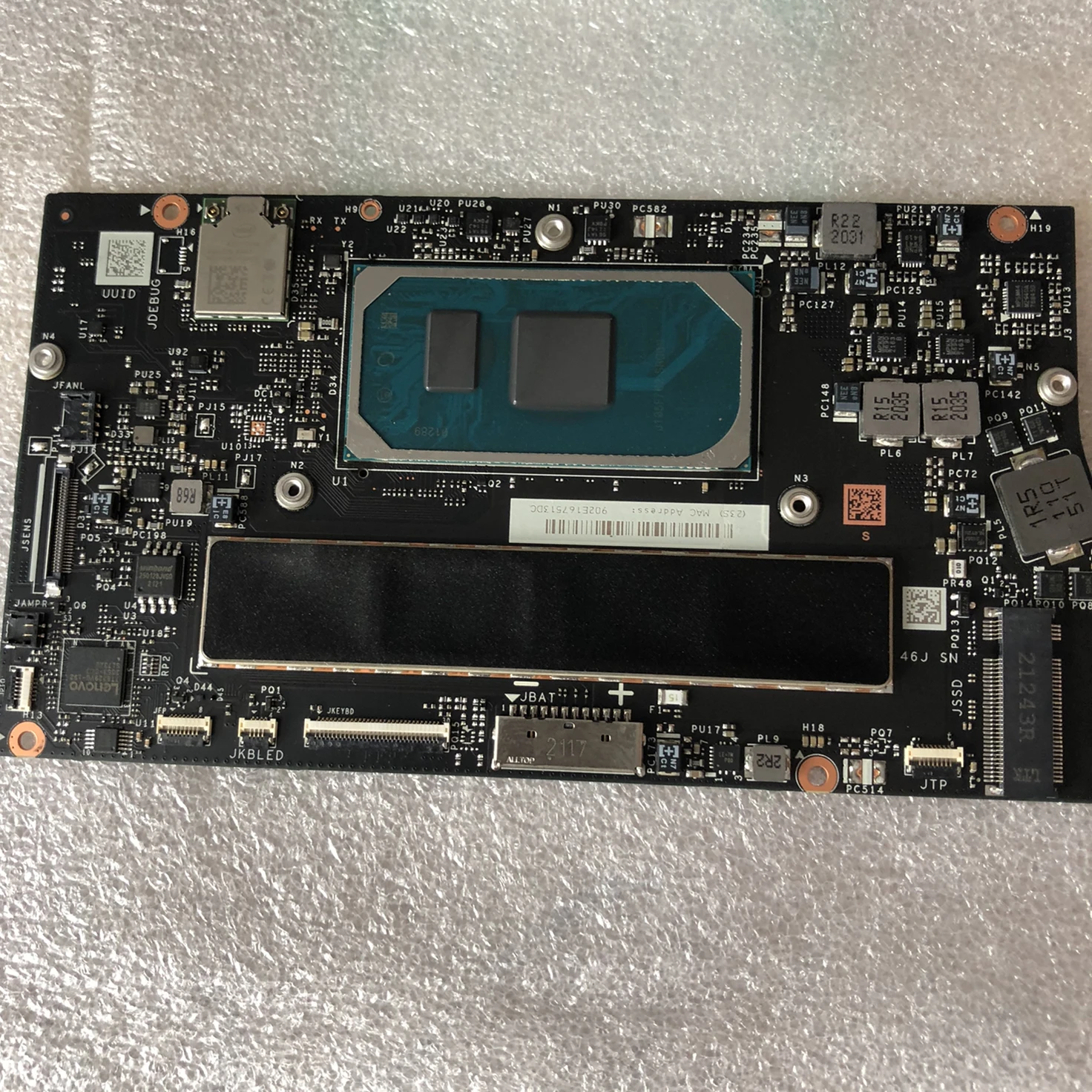 Nb8606.For Lenovo S540-15IWL Laptop Motherboard. Dengan I3 I5 I7 CPU.4G RAM.100 % Sepenuhnya Diuji