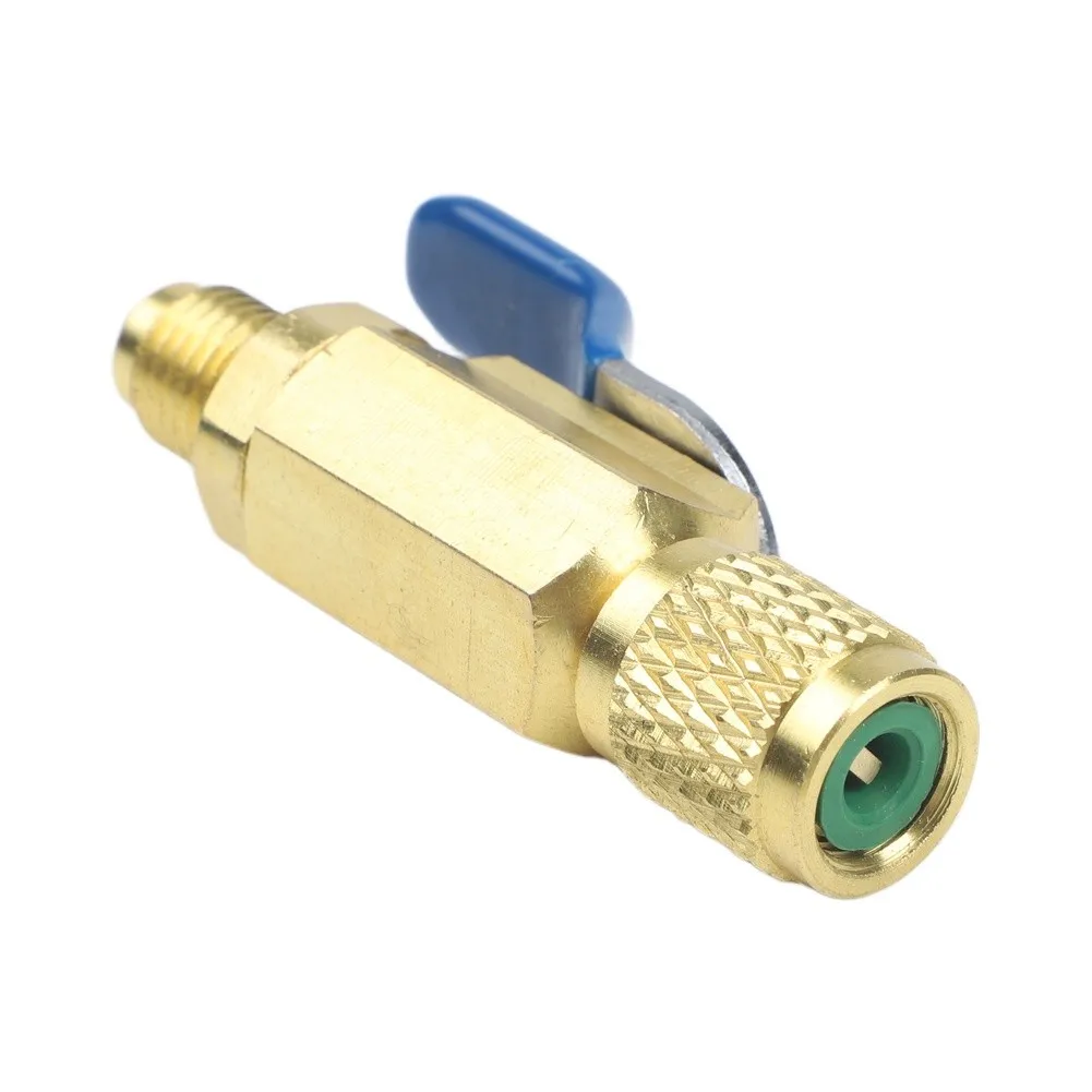 Brand New Practical Straight Ball Valves Hose Barb Random Color Spare Parts For HVAC 1/4\