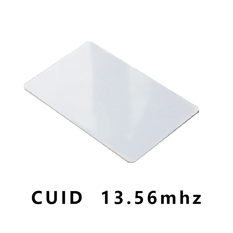 10Pcs Cuid Card 13.56Mhz IC Cards Access Control NFC Smart Chip Badge 0 Block Writable CUID Card Changeable Key GEN2 CUID Tag