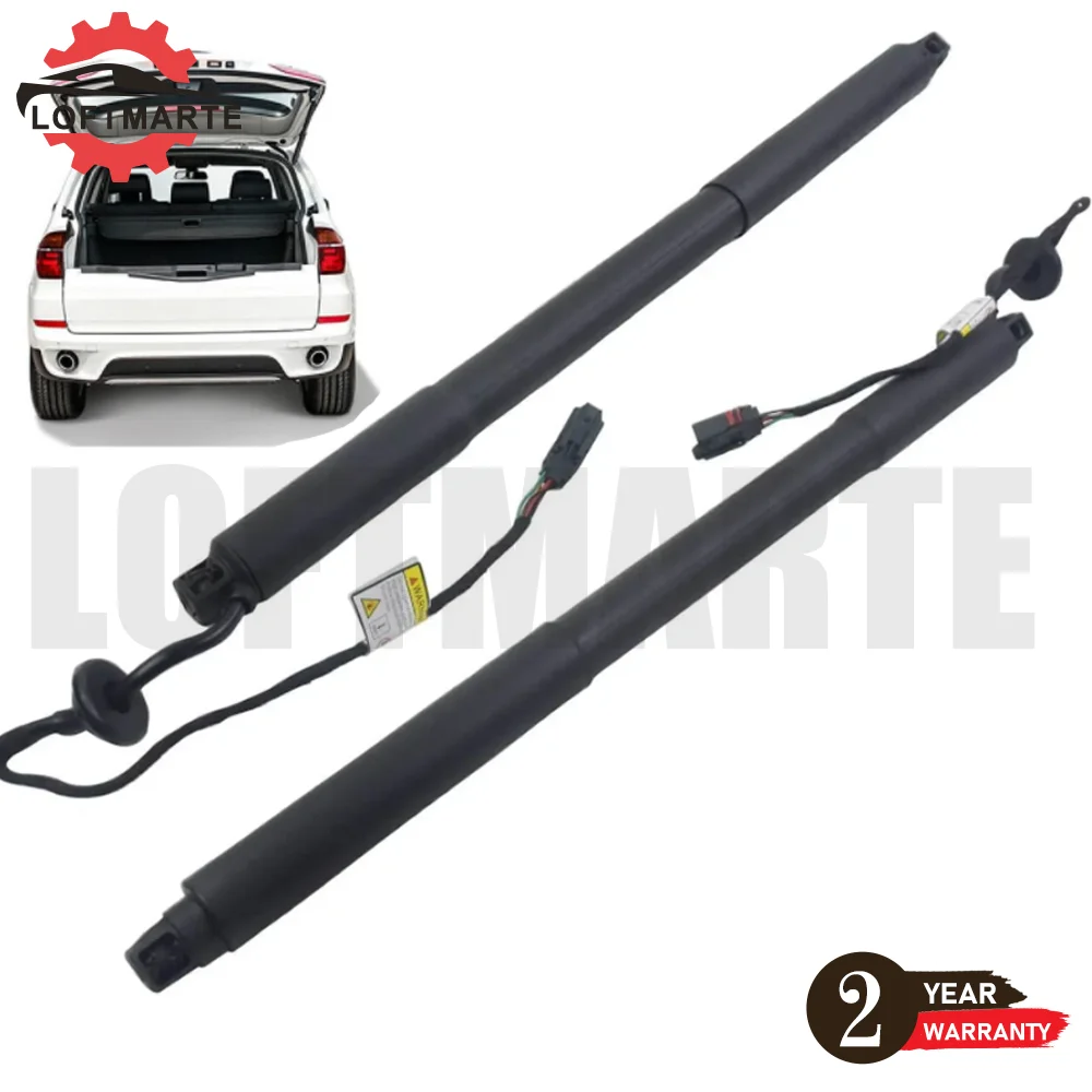 2 PCS Automobile Tailgate Electric Strut Hatch Door Air Strut 31386705 31386706 Black Steel For Volvo XC60 T6 AWD D3 D4 D5 D4 D5