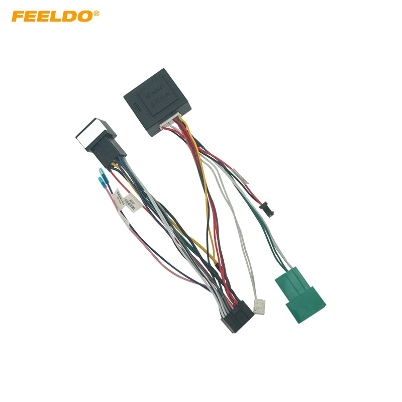Car Audio 16PIN DVD Player Power Calbe Adapter USB Cablue For Chevrolet Orlando 2018 Stereo Plug Wiring Harness