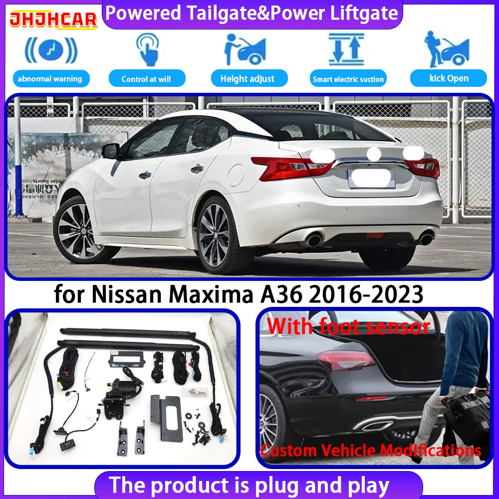 JHJHCAR for Nissan Maxima A36 2016-2023 Smart Automatic Electric Powered Tailgate Power Liftgate Tailgate System Power Back Door
