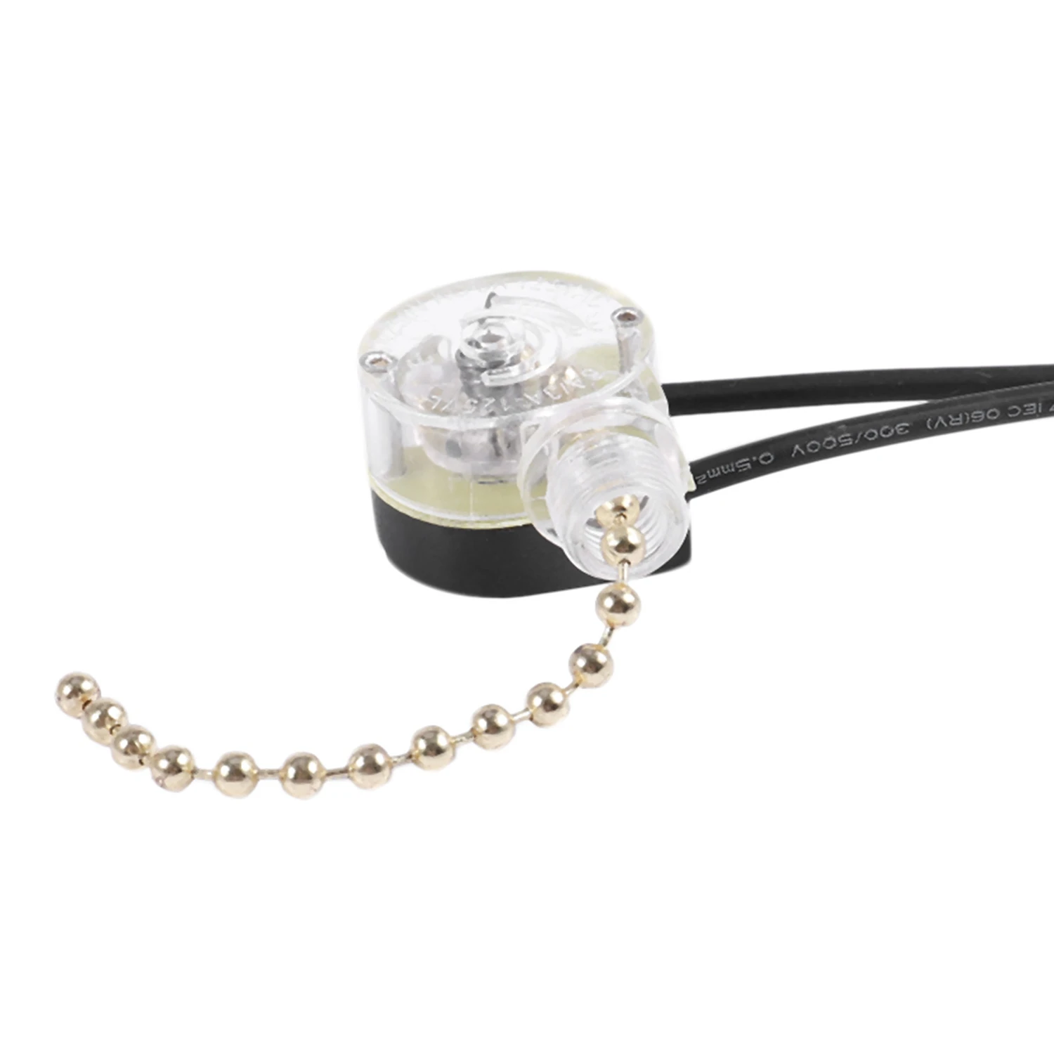 Lighting Ceiling Fan Light Switch w Pull Chain 3A 250VAC 6A 125VAC