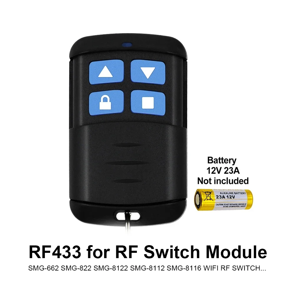 RF433 for RF Switch Relay Module 2 4 Button 433mhz