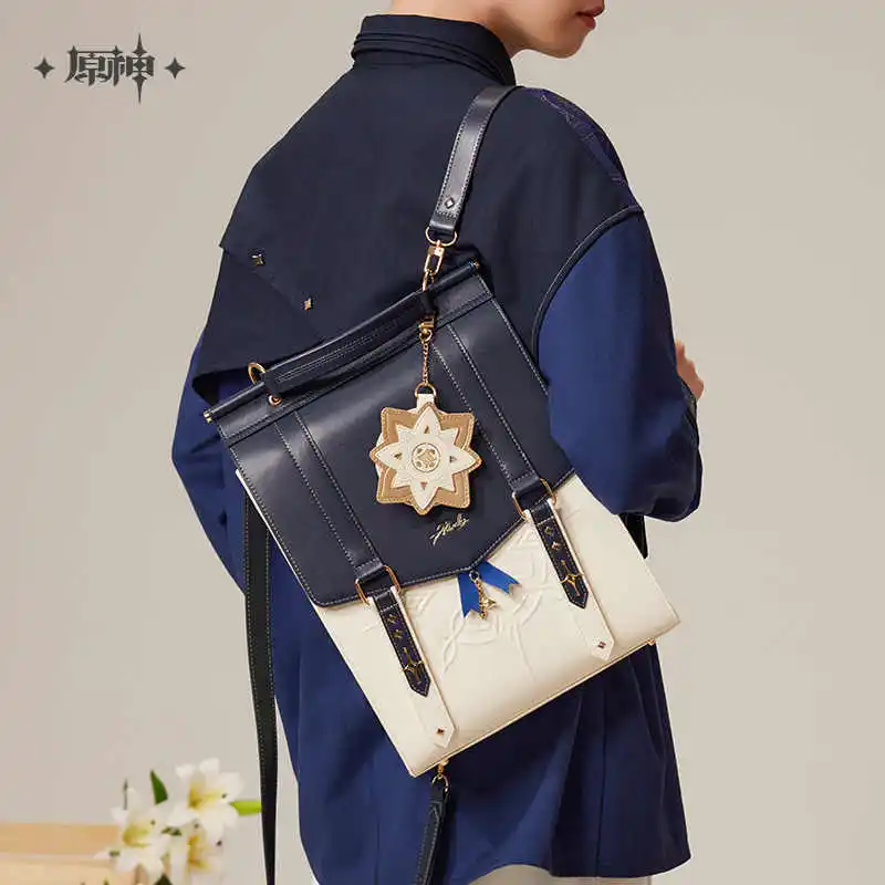 

Presale Game Official Merch miHoYo Original Genshin Impact Authentic Albedo Theme Impression Series Backpack Bag