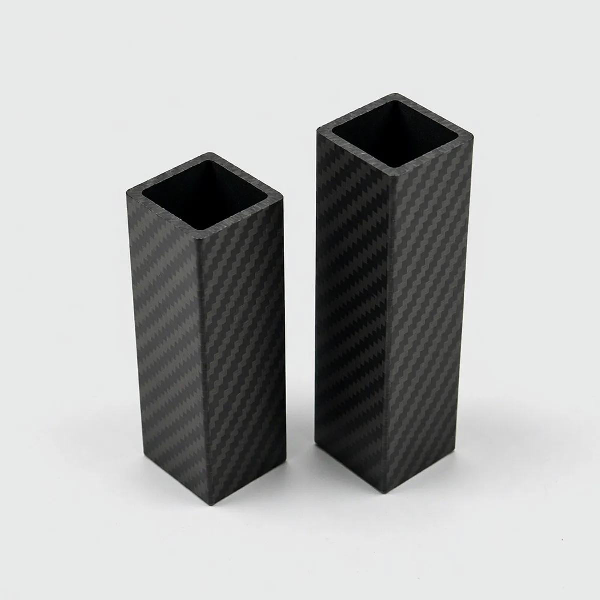 3K Carbon Fiber Square Tube, High Strength Lightweight Outer Size 14 15 18 20 22 25 28 30 32 35 40 45 48mm for Bicycle RC Model